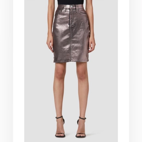 NWOT-Hudson Los Angeles Women's Centerfold Extreme High Rise Skirt - Picture 1 of 8